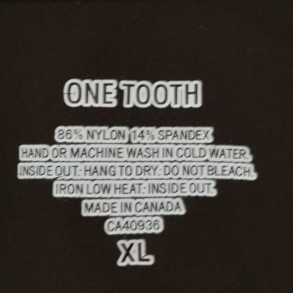 One Tooth Ladies Full Zip Athletic Jacket - Picture 3 of 4